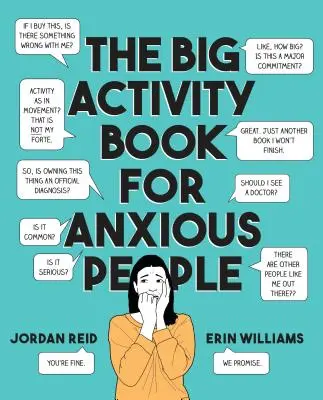 Wielka księga aktywności dla niespokojnych ludzi - The Big Activity Book for Anxious People