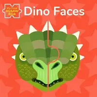 Twarze dinozaurów: Moja pierwsza układanka - Dino Faces: My First Jigsaw Book