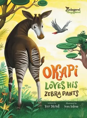 Okapi kocha swoje spodnie zebry - Okapi Loves His Zebra Pants