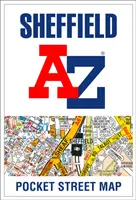 Kieszonkowa mapa ulic Sheffield A-Z - Sheffield A-Z Pocket Street Map