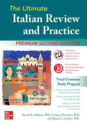 Najlepszy włoski przegląd i praktyka, wydanie premium drugie - The Ultimate Italian Review and Practice, Premium Second Edition