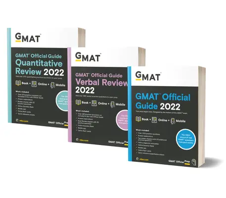 Oficjalny przewodnik GMAT 2022 Bundle: Książki + Bank pytań online - GMAT Official Guide 2022 Bundle: Books + Online Question Bank