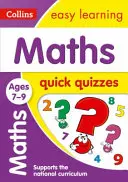 Szybkie quizy matematyczne w wieku 7-9 lat - idealne do nauki w domu - Maths Quick Quizzes Ages 7-9 - Ideal for Home Learning