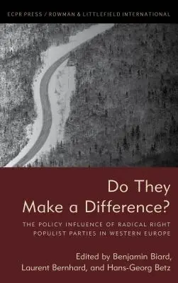 Czy robią różnicę? Polityczny wpływ radykalnie prawicowych partii populistycznych w Europie Zachodniej - Do They Make a Difference?: The Policy Influence of Radical Right Populist Parties in Western Europe