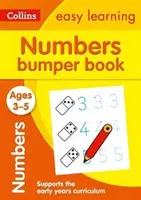 Książeczka z cyferkami dla dzieci w wieku 3-5 lat - idealna do nauki w domu - Numbers Bumper Book Ages 3-5 - Ideal for Home Learning