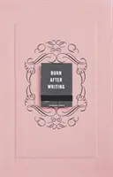 Burn After Writing - MIĘDZYNARODOWY BESTSELLER - Jak widać na TikTok - Burn After Writing - THE INTERNATIONAL BESTSELLER - As seen on TikTok