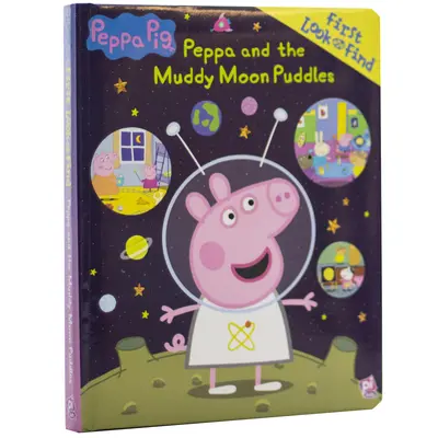 Świnka Peppa: Świnka Peppa i błotniste kałuże: Pierwsze spojrzenie i znalezisko - Peppa Pig: Peppa and the Muddy Moon Puddles: First Look and Find