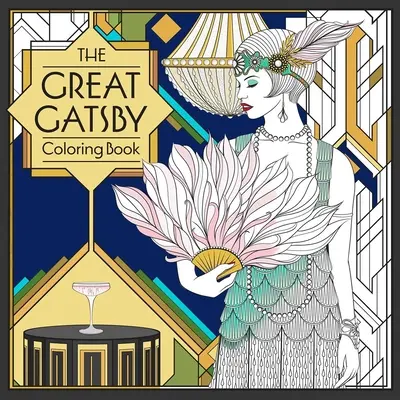 Kolorowanka Wielki Gatsby - The Great Gatsby Coloring Book