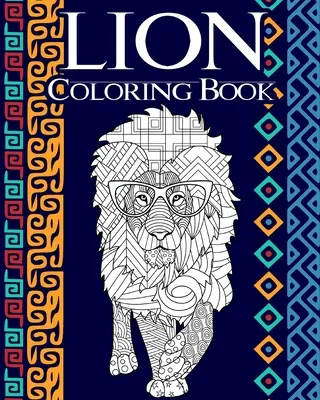 Kolorowanka z lwem - Lion Coloring Book