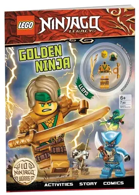 Lego Ninjago: Złoty Ninja [z minifigurką] - Lego Ninjago: Golden Ninja [With Minifigure]