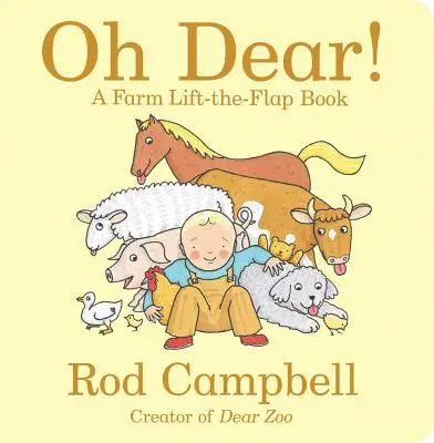 Oh Dear!: Książeczka z podnoszoną klapką - Oh Dear!: A Farm Lift-The-Flap Book