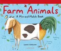 Zwierzęta hodowlane - książka typu „wymieszaj i dopasuj - Farm Animals - A Mix-and-Match Book