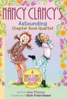 Fancy Nancy: Nancy Clancy's Astounding Chapter Book Quartet: Książki 5-8 - Fancy Nancy: Nancy Clancy's Astounding Chapter Book Quartet: Books 5-8