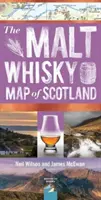 Mapa whisky słodowej w Szkocji - Malt Whisky Map of Scotland