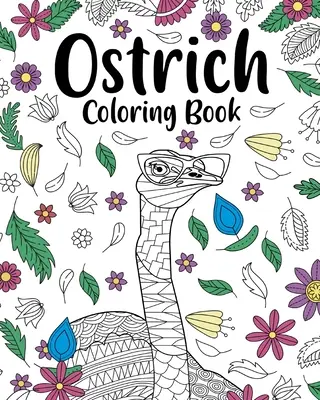 Kolorowanka z mandalą strusia - Ostrich Mandala Coloring Book