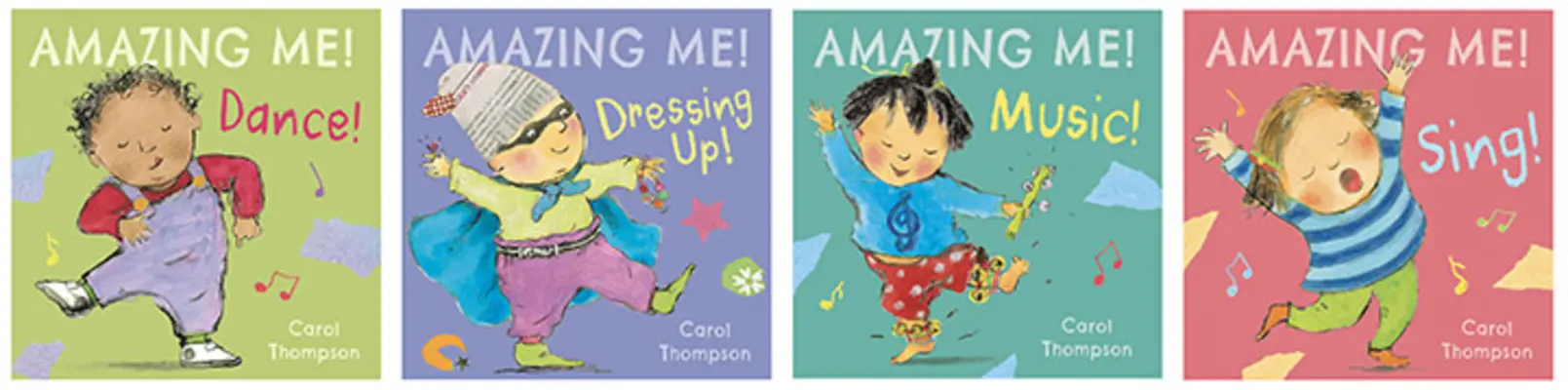 Amazing Me! Zestaw 4 książek planszowych - Amazing Me! Board Book Set of 4