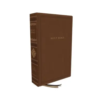 Kjv, Sovereign Collection Bible, Personal Size, Leathersoft, Brown, Thumb Indexed, Red Letter Edition, Comfort Print: Biblia Święta, Wersja Króla Jakuba - Kjv, Sovereign Collection Bible, Personal Size, Leathersoft, Brown, Thumb Indexed, Red Letter Edition, Comfort Print: Holy Bible, King James Version