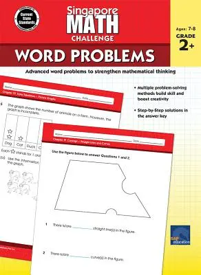 Singapore Math Challenge Word Problems, klasy 2-5 - Singapore Math Challenge Word Problems, Grades 2 - 5