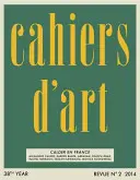 Cahiers d'Art N1, 2015: Calder we Francji - Cahiers d'Art N1, 2015: Calder in France