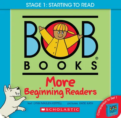 Bob Books - More Beginning Readers Box Set Phonics, od 4 roku życia, przedszkole (Etap 1: Zaczynam czytać) - Bob Books - More Beginning Readers Box Set Phonics, Ages 4 and Up, Kindergarten (Stage 1: Starting to Read)