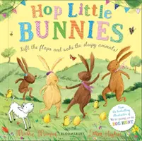 Hop Little Bunnies - książka planszowa - Hop Little Bunnies - Board Book