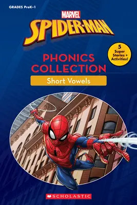 Spider-Man Amazing Phonics Collection: Krótkie samogłoski (Disney Learning Bind-Up) - Spider-Man Amazing Phonics Collection: Short Vowels (Disney Learning Bind-Up)