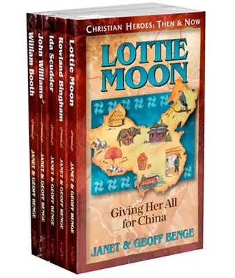 Zestaw upominkowy chrześcijańskich bohaterów (16-20): Chrześcijańscy bohaterowie: dawniej i dziś - Christian Heroes Gift Set (16-20): Christian Heroes: Then & Now