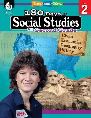 180 dni badań społecznych dla drugiej klasy: Ćwicz, oceniaj, diagnozuj - 180 Days of Social Studies for Second Grade: Practice, Assess, Diagnose