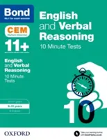 Bond 11+: Język angielski i rozumowanie werbalne: 10-minutowe testy CEM - 9-10 lat - Bond 11+: English & Verbal Reasoning: CEM 10 Minute Tests - 9-10 years