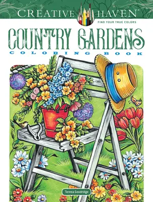 Kolorowanka „Wiejskie ogrody” Creative Haven - Creative Haven Country Gardens Coloring Book