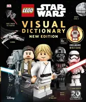 Nowy słownik wizualny LEGO Star Wars - z wyjątkową minifigurką Finna - LEGO Star Wars Visual Dictionary New Edition - With exclusive Finn minifigure