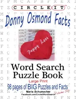 Krąg, Fakty o Donnym Osmondzie, Wyszukiwanie wyrazów, Książka z łamigłówkami - Circle It, Donny Osmond Facts, Word Search, Puzzle Book