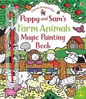 Magiczna książka do malowania o zwierzętach z farmy Poppy i Sama - Poppy and Sam's Farm Animals Magic Painting Book