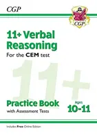 11+ CEM Verbal Reasoning Practice Book & Assessment Tests - Ages 10-11 (z edycją online) - 11+ CEM Verbal Reasoning Practice Book & Assessment Tests - Ages 10-11 (with Online Edition)
