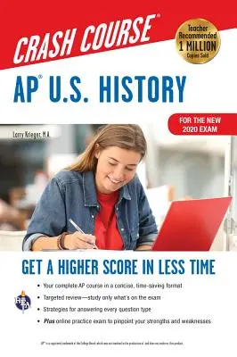Przyspieszony kurs historii Stanów Zjednoczonych, książka + online: Uzyskaj lepszy wynik w krótszym czasie - Ap(r) U.S. History Crash Course, Book + Online: Get a Higher Score in Less Time