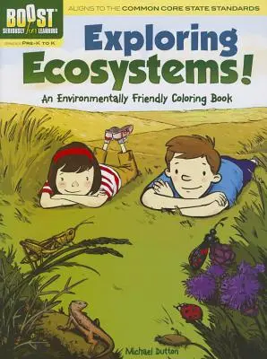 Odkrywanie ekosystemów! Kolorowanka przyjazna dla środowiska - Exploring Ecosystems!: An Environmentally Friendly Coloring Book