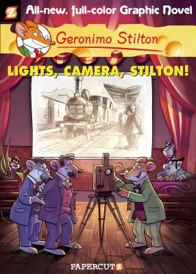 Geronimo Stilton Graphic Novels #16: Światła, kamera, Stilton! - Geronimo Stilton Graphic Novels #16: Lights, Camera, Stilton!