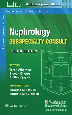 Washington Manual Nephrology Subspecialty Consult - konsultacja nefrologiczna - Washington Manual Nephrology Subspecialty Consult