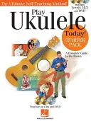 Zagraj na ukulele już dziś! Starter Pack: Kompletny przewodnik po podstawach [z 2 płytami CD i DVD] - Play Ukulele Today! Starter Pack: A Complete Guide to the Basics [With 2 CDs and DVD]