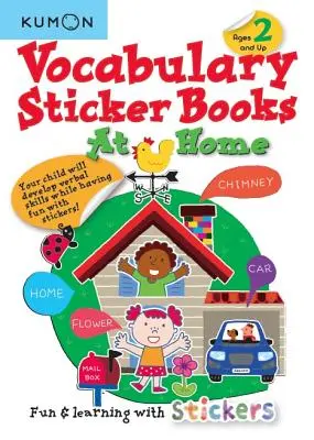 Książeczki z naklejkami do nauki słownictwa w domu - Vocabulary Sticker Books at Home