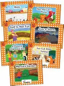 Jolly Phonics Orange Level Readers Complete Set - in Precursive Letters (brytyjska edycja angielska) - Jolly Phonics Orange Level Readers Complete Set - in Precursive Letters (British English edition)