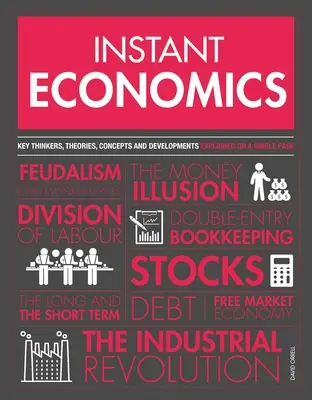 Błyskawiczna ekonomia: Kluczowi myśliciele, teorie, odkrycia i koncepcje - Instant Economics: Key Thinkers, Theories, Discoveries and Concepts