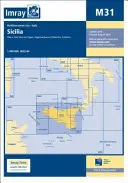 Mapa Imray M31 - Sycylia - Imray Chart M31 - Sicily