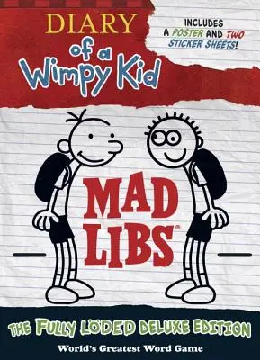 Pamiętnik Wimpy Kida Mad Libs: The Fully Lded Deluxe Edition - Diary of a Wimpy Kid Mad Libs: The Fully Lded Deluxe Edition