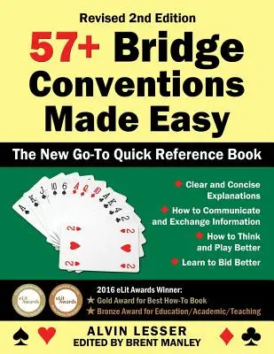 57+ Bridge Conventions Made Easy: The New Go-To Quick Reference Book