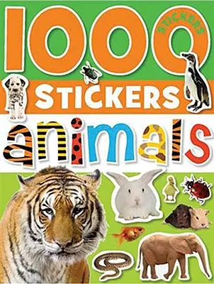 1000 naklejek: Zwierzęta [z naklejkami] - 1000 Stickers: Animals [With Sticker(s)]