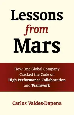 Lekcje z Marsa: Jak jedna globalna firma złamała kod wysokiej wydajności współpracy i pracy zespołowej - Lessons from Mars: How One Global Company Cracked the Code on High Performance Collaboration and Teamwork