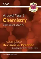Chemia na poziomie A: OCR A Year 2 Complete Revision & Practice z edycją online - A-Level Chemistry: OCR A Year 2 Complete Revision & Practice with Online Edition