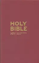 Popularna bordowa Biblia NIV w twardej oprawie - NIV Popular Burgundy Hardback Bible