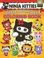 Kolorowanka Ninja Kitties Great Adventures - Ninja Kitties Great Adventures Coloring Book